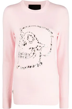 Philipp Plein Look At Me trøje med dødningehoved