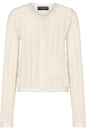 Dolce & Gabbana Hæklet-strikket cardigan