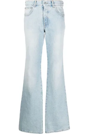 OFF-WHITE Bleach Baby jeans med svaj og løs pasform