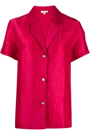 LOVE Stories Bridget pyjamastop med satin-finish