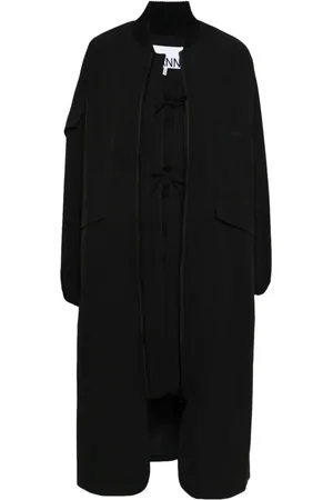 Ganni Seersucker-parka