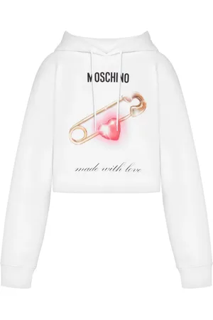 Moschino Hættetrøje med hjertetryk