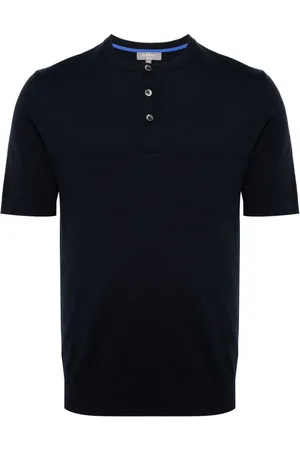 N.PEAL Finstrikket Henley top