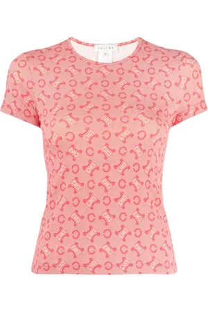 Céline T-shirt med Macadam-mønster fra 1990-2000