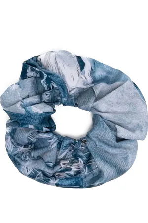 Natasha Zinko Hårelastik med denimtryk