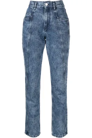 Isabel Marant Cropped jeans med lige ben