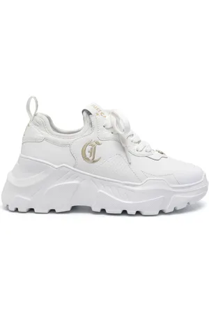 Roberto Cavalli Kraftige sneakers med logoplade
