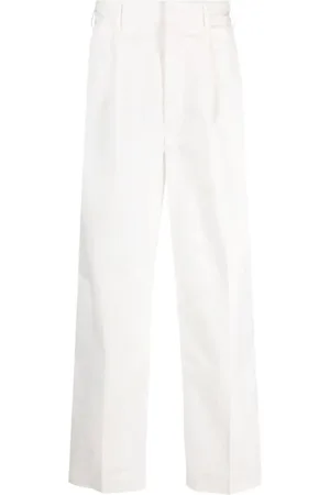 Emporio Armani Bukser med lige ben og plisseret detalje