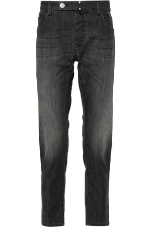 Incotex Jeans med lav talje og smal pasform