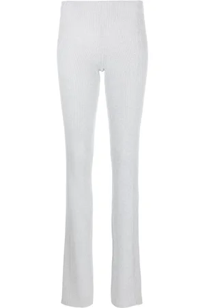 DION LEE Ribstrikkede slip-on bukser
