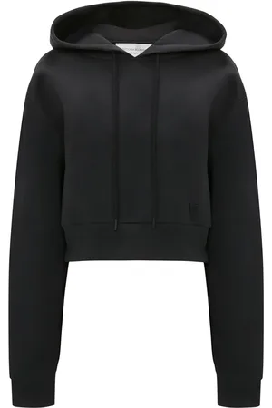 Victoria Beckham Hættetrøje med logo-broderi