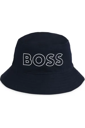 HUGO BOSS Vendbar hat med logotryk