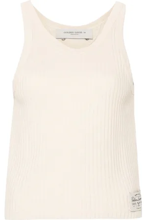 Golden Goose Ribstrikket tanktop