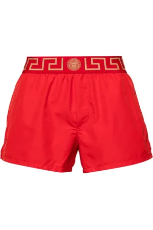 VERSACE Badeshorts med Greca-kant