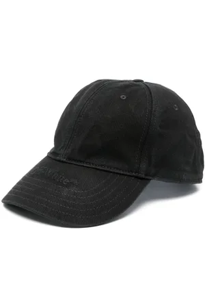 OFF-WHITE Hat i denim med logobroderi
