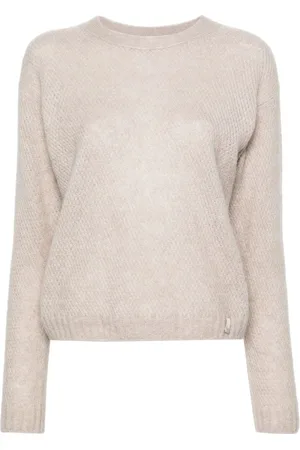 HERNO Sweater med logoplade