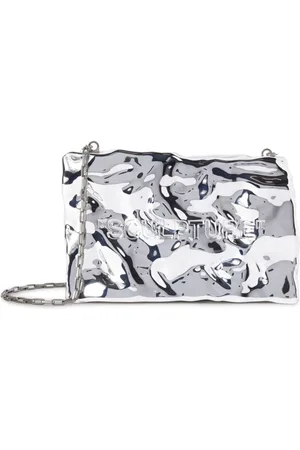 OFF-WHITE Clutch med Crushed Sculpture-prægning