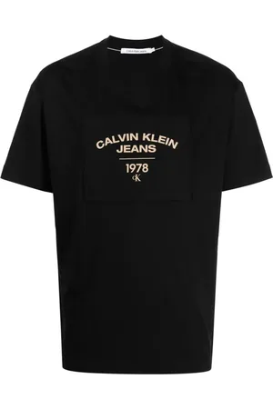 Calvin Klein T-shirt med logoapplikation