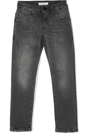 Paolo Pecora Jeans med slitage-effekt