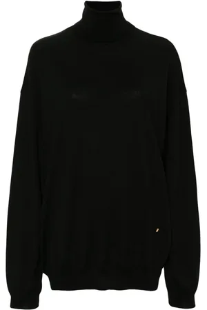 Moschino Sweater med logoplade
