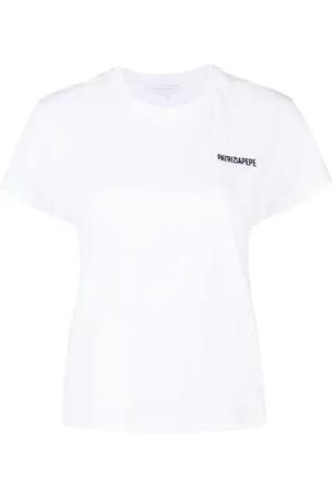 Patrizia Pepe T-shirt med broderet logo