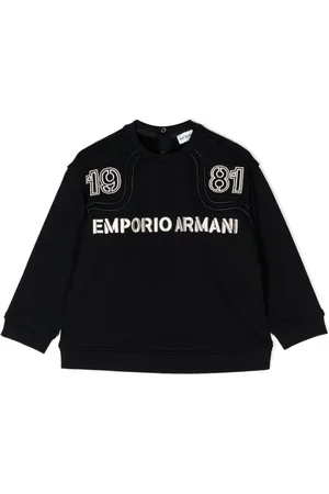 Emporio Armani Trøje med broderet logo
