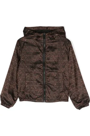 Moschino Skjorte med heldækkende jacquard-logo