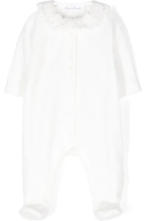 Tartine Et Chocolat Pyjamas med blomstret krave