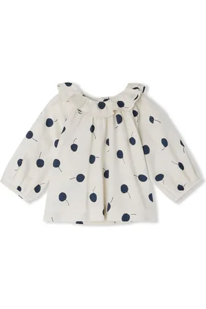BONPOINT Taj bluse med kirsebærtryk