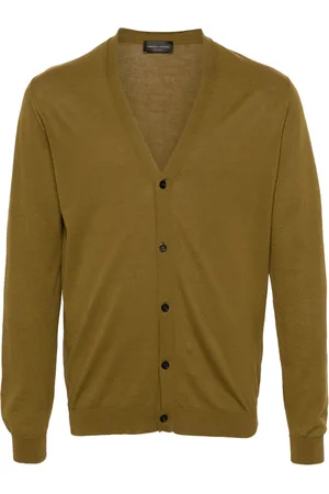 Roberto Collina Finstrikket cardigan med knapper