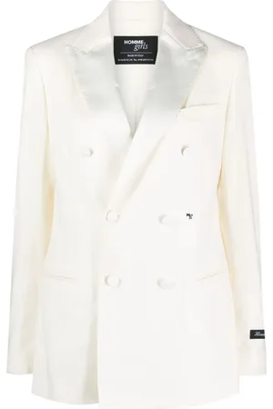 HOMMEGIRLS Dobbeltradet uldblazer