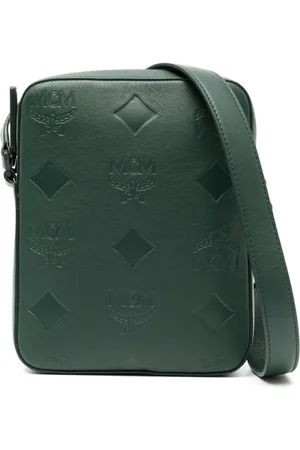 MCM Klassik crossbody-taske i læder