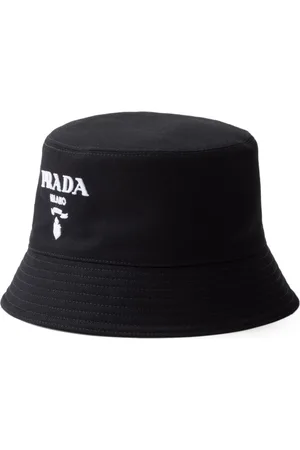 Prada Bøllehat med logobroderi