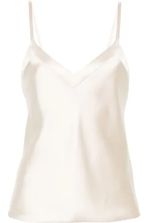 BLANCA Trachy satin-top