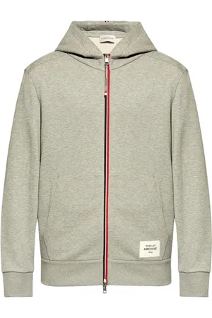 Moncler Hættetrøje med kontrastkant og logomærke