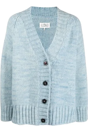 Maison Margiela Cardigan med knapper og V-hals