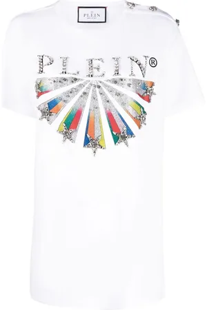 Philipp Plein Kortærmet T-shirt med logotryk