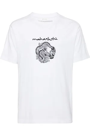 Maharishi Thar T-shirt med drage-broderi