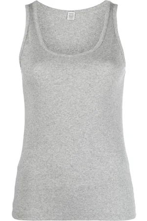 Totême Klassisk ribbet tanktop