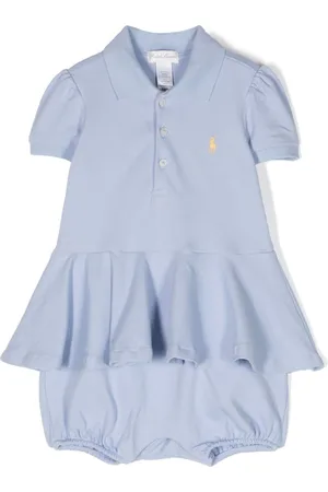 Ralph Lauren Polo Pony babydragt i piqué