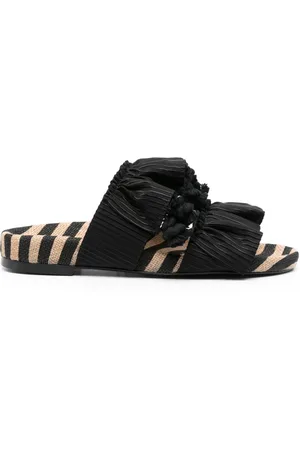 La DoubleJ Pimento sandaler med pompon-detalje