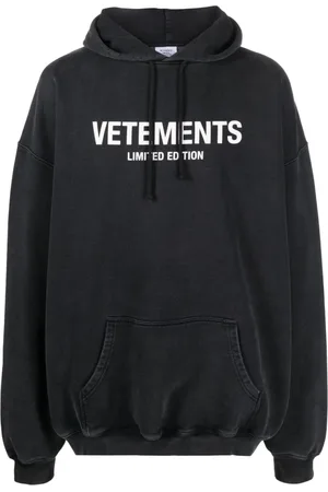 Vetements Hættetrøje med logotryk