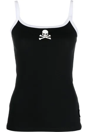 Philipp Plein Tanktop med kranietryk