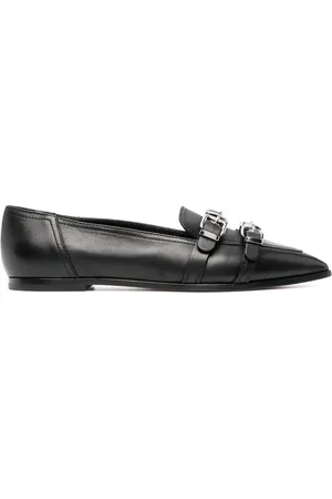AGL ATTILIO GIUSTI LEOMBRUNI Loafers med spændedetalje og spids tå