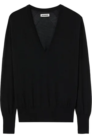 Jil Sander Kashmirtop med V-hals