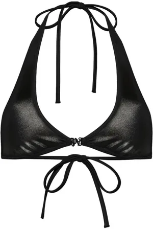 Palm Angels Bikinitop med monogramplade