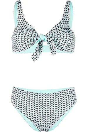 FISICO Bikini med geometrisk print