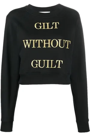Moschino Trøje med broderet slogan