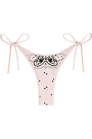 Palm Angels Bikiniunderdel med paisleytryk