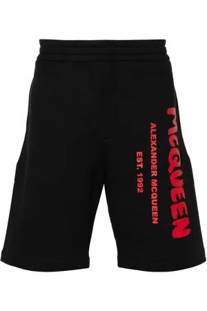 Alexander McQueen Shorts med logotryk